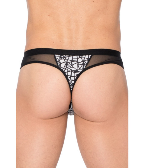 String imprimé noir et blanc New Look - LM2299-02BWH